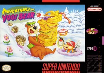 Adventures of Yogi Bear (USA) box cover front